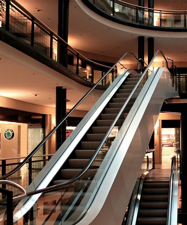 building, commercial building, shopping center